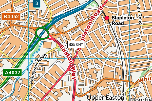 BS5 0NY map - OS VectorMap District (Ordnance Survey) BS5 0NY map - OS VectorMap District (Ordnance Survey)