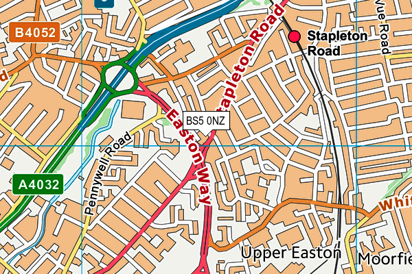 BS5 0NZ map - OS VectorMap District (Ordnance Survey) BS5 0NZ map - OS VectorMap District (Ordnance Survey)