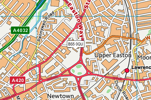 BS5 0QU map - OS VectorMap District (Ordnance Survey) BS5 0QU map - OS VectorMap District (Ordnance Survey)