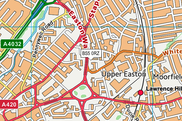 BS5 0RZ map - OS VectorMap District (Ordnance Survey) BS5 0RZ map - OS VectorMap District (Ordnance Survey)