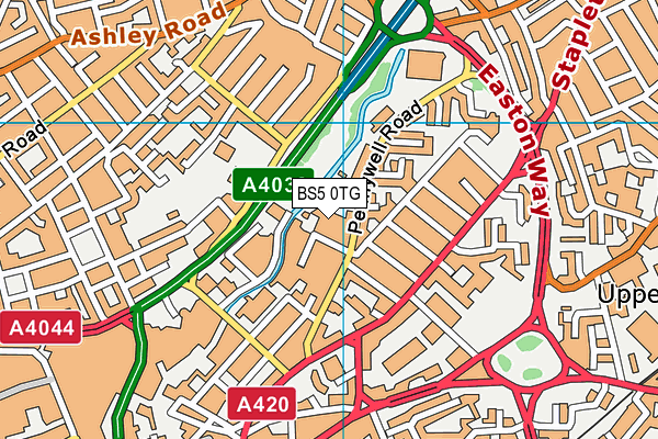 BS5 0TG map - OS VectorMap District (Ordnance Survey) BS5 0TG map - OS VectorMap District (Ordnance Survey)