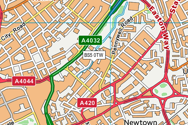 BS5 0TW map - OS VectorMap District (Ordnance Survey) BS5 0TW map - OS VectorMap District (Ordnance Survey)
