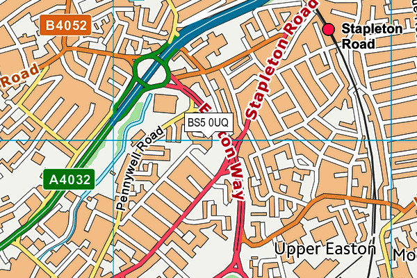BS5 0UQ map - OS VectorMap District (Ordnance Survey) BS5 0UQ map - OS VectorMap District (Ordnance Survey)