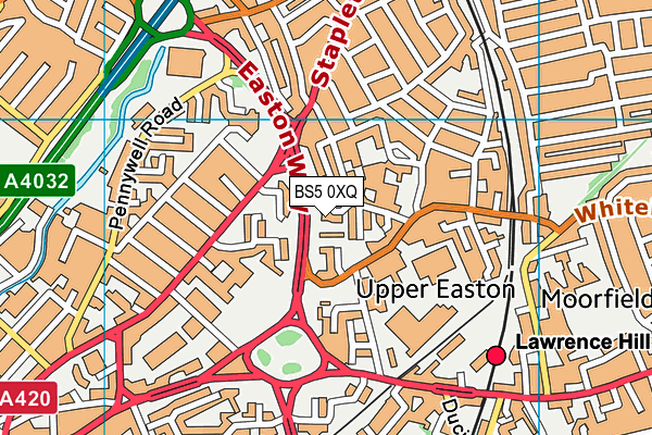 BS5 0XQ map - OS VectorMap District (Ordnance Survey) BS5 0XQ map - OS VectorMap District (Ordnance Survey)