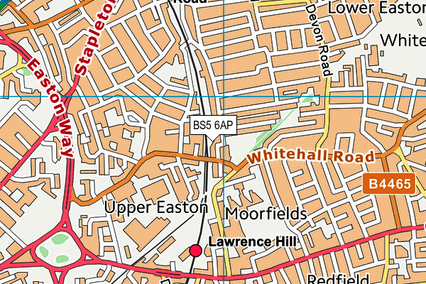 BS5 6AP map - OS VectorMap District (Ordnance Survey) BS5 6AP map - OS VectorMap District (Ordnance Survey)