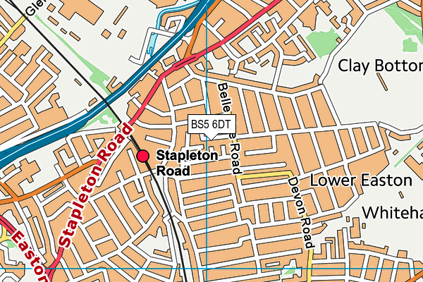 BS5 6DT map - OS VectorMap District (Ordnance Survey) BS5 6DT map - OS VectorMap District (Ordnance Survey)
