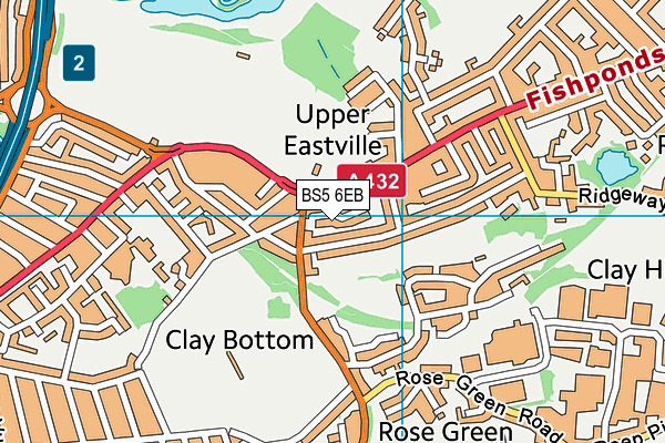 BS5 6EB map - OS VectorMap District (Ordnance Survey) BS5 6EB map - OS VectorMap District (Ordnance Survey)