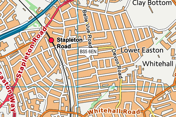 BS5 6EN map - OS VectorMap District (Ordnance Survey) BS5 6EN map - OS VectorMap District (Ordnance Survey)