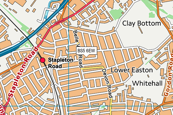BS5 6EW map - OS VectorMap District (Ordnance Survey) BS5 6EW map - OS VectorMap District (Ordnance Survey)
