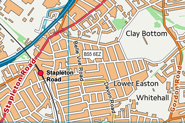 BS5 6EZ map - OS VectorMap District (Ordnance Survey) BS5 6EZ map - OS VectorMap District (Ordnance Survey)