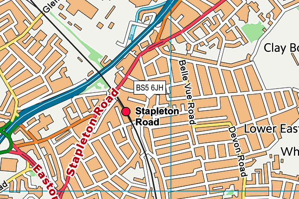 BS5 6JH map - OS VectorMap District (Ordnance Survey) BS5 6JH map - OS VectorMap District (Ordnance Survey)