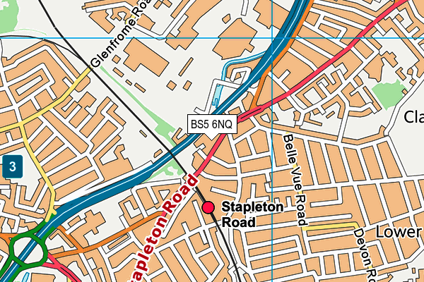 BS5 6NQ map - OS VectorMap District (Ordnance Survey) BS5 6NQ map - OS VectorMap District (Ordnance Survey)