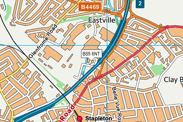 BS5 6NT map - OS VectorMap District (Ordnance Survey) BS5 6NT map - OS VectorMap District (Ordnance Survey)