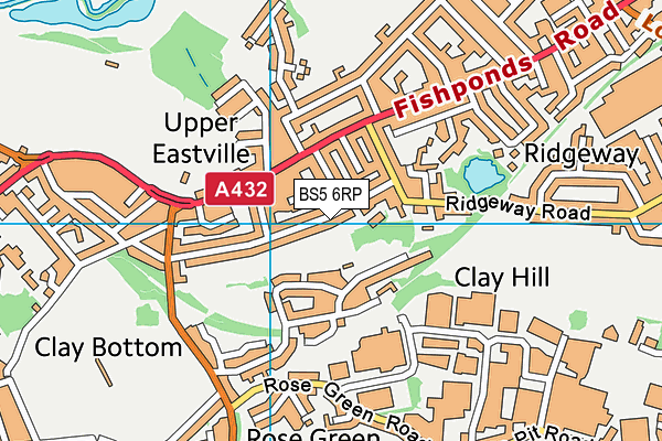 BS5 6RP map - OS VectorMap District (Ordnance Survey) BS5 6RP map - OS VectorMap District (Ordnance Survey)