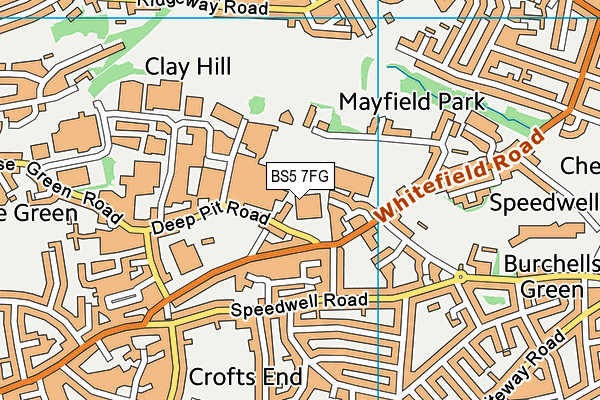 BS5 7FG map - OS VectorMap District (Ordnance Survey) BS5 7FG map - OS VectorMap District (Ordnance Survey)