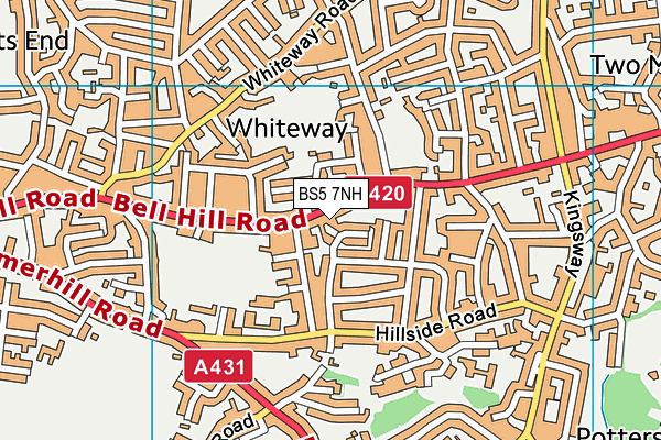 BS5 7NH map - OS VectorMap District (Ordnance Survey) BS5 7NH map - OS VectorMap District (Ordnance Survey)