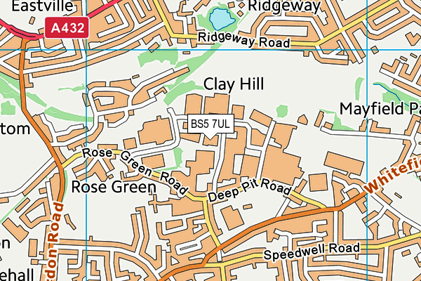 BS5 7UL map - OS VectorMap District (Ordnance Survey) BS5 7UL map - OS VectorMap District (Ordnance Survey)