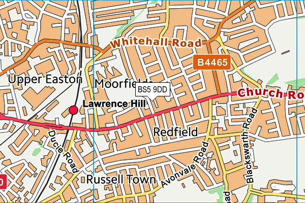 BS5 9DD map - OS VectorMap District (Ordnance Survey) BS5 9DD map - OS VectorMap District (Ordnance Survey)