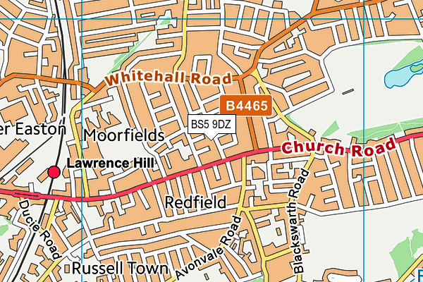 BS5 9DZ map - OS VectorMap District (Ordnance Survey) BS5 9DZ map - OS VectorMap District (Ordnance Survey)