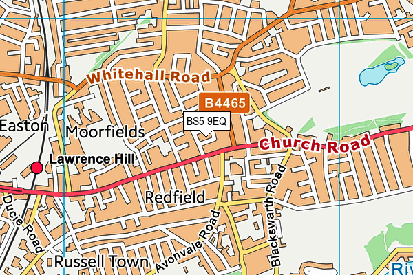 BS5 9EQ map - OS VectorMap District (Ordnance Survey) BS5 9EQ map - OS VectorMap District (Ordnance Survey)