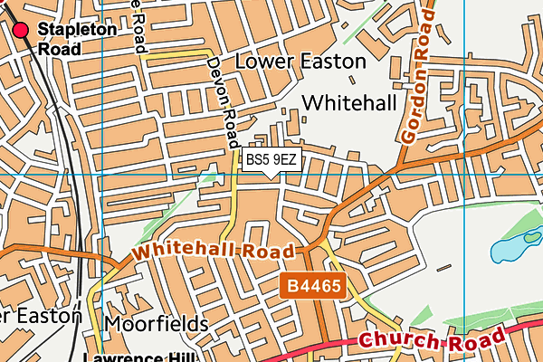 BS5 9EZ map - OS VectorMap District (Ordnance Survey) BS5 9EZ map - OS VectorMap District (Ordnance Survey)