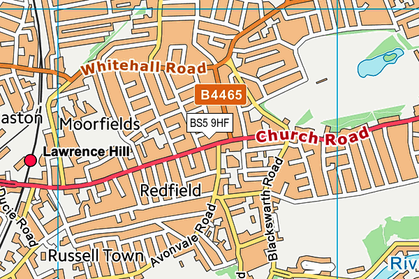 BS5 9HF map - OS VectorMap District (Ordnance Survey) BS5 9HF map - OS VectorMap District (Ordnance Survey)