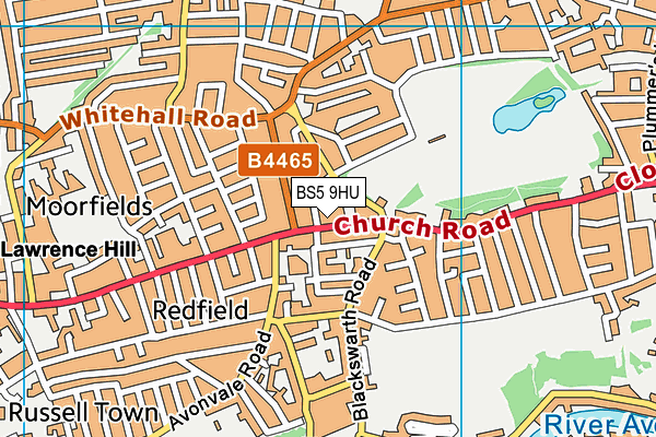 BS5 9HU map - OS VectorMap District (Ordnance Survey) BS5 9HU map - OS VectorMap District (Ordnance Survey)