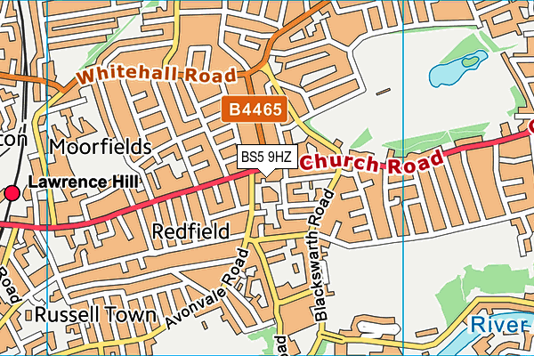 BS5 9HZ map - OS VectorMap District (Ordnance Survey) BS5 9HZ map - OS VectorMap District (Ordnance Survey)
