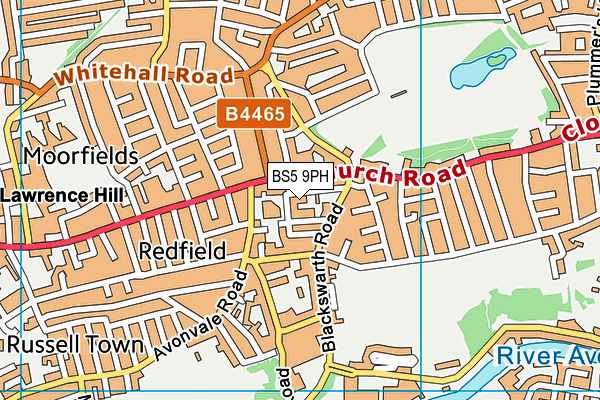 BS5 9PH map - OS VectorMap District (Ordnance Survey) BS5 9PH map - OS VectorMap District (Ordnance Survey)