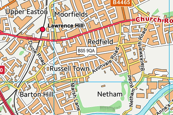 BS5 9QA map - OS VectorMap District (Ordnance Survey) BS5 9QA map - OS VectorMap District (Ordnance Survey)