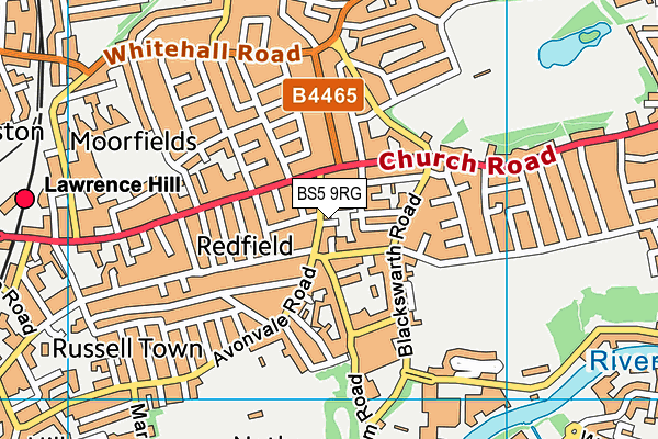 BS5 9RG map - OS VectorMap District (Ordnance Survey) BS5 9RG map - OS VectorMap District (Ordnance Survey)