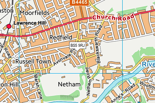 BS5 9RJ map - OS VectorMap District (Ordnance Survey) BS5 9RJ map - OS VectorMap District (Ordnance Survey)