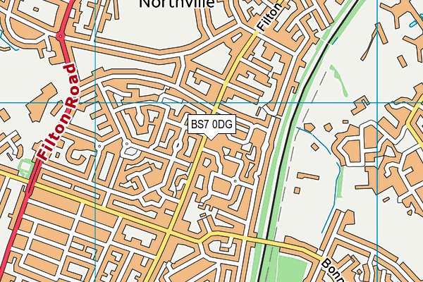 BS7 0DG map - OS VectorMap District (Ordnance Survey) BS7 0DG map - OS VectorMap District (Ordnance Survey)