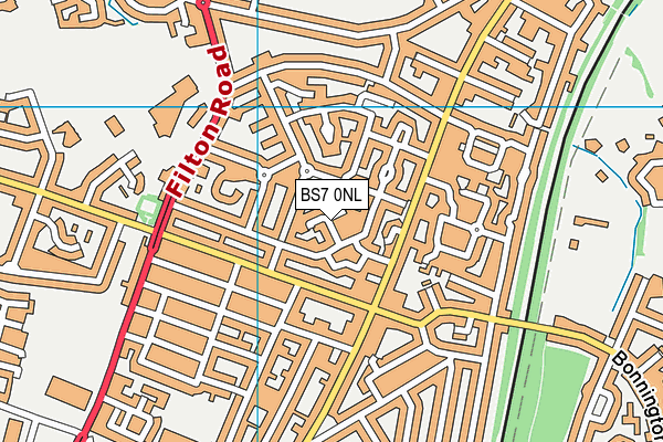 BS7 0NL map - OS VectorMap District (Ordnance Survey) BS7 0NL map - OS VectorMap District (Ordnance Survey)