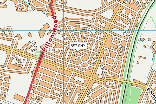 BS7 0NY map - OS VectorMap District (Ordnance Survey) BS7 0NY map - OS VectorMap District (Ordnance Survey)