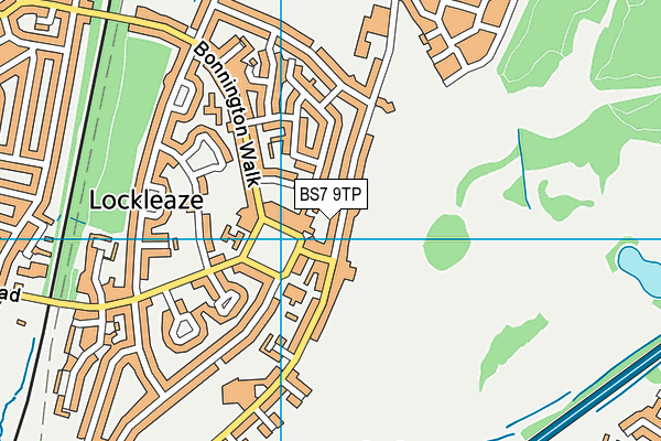 BS7 9TP map - OS VectorMap District (Ordnance Survey) BS7 9TP map - OS VectorMap District (Ordnance Survey)