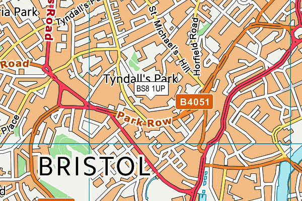 BS8 1UP map - OS VectorMap District (Ordnance Survey) BS8 1UP map - OS VectorMap District (Ordnance Survey)