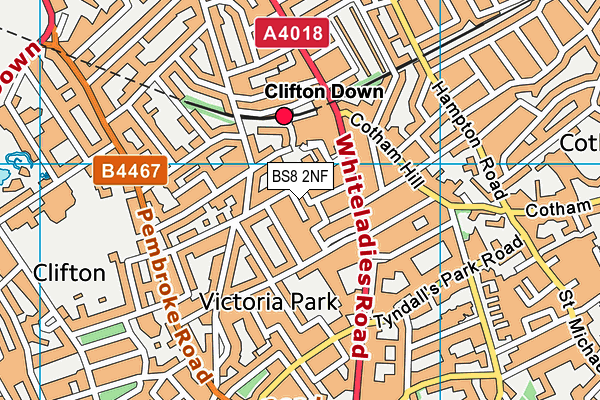 BS8 2NF map - OS VectorMap District (Ordnance Survey) BS8 2NF map - OS VectorMap District (Ordnance Survey)