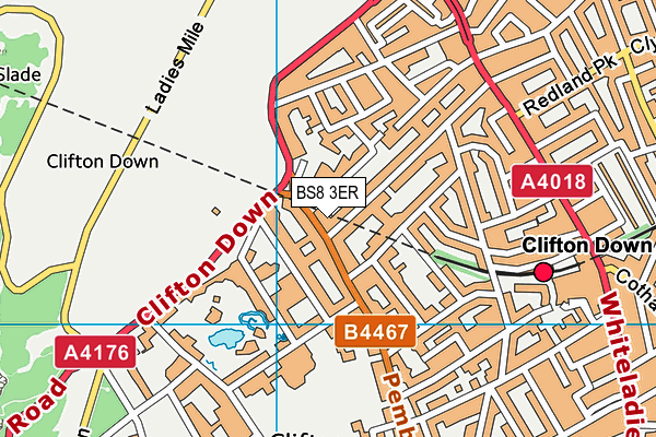 BS8 3ER map - OS VectorMap District (Ordnance Survey) BS8 3ER map - OS VectorMap District (Ordnance Survey)