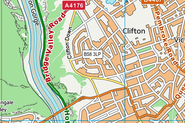 BS8 3LP map - OS VectorMap District (Ordnance Survey) BS8 3LP map - OS VectorMap District (Ordnance Survey)
