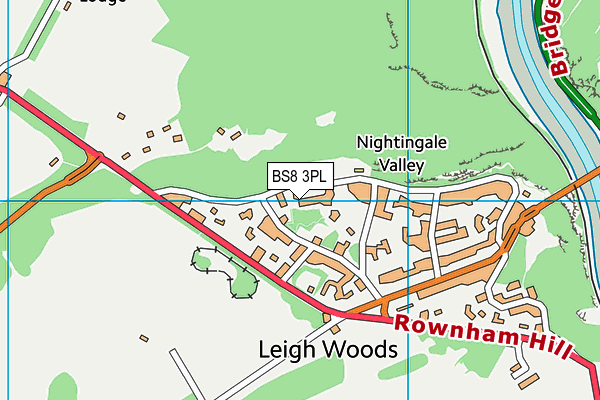 BS8 3PL map - OS VectorMap District (Ordnance Survey) BS8 3PL map - OS VectorMap District (Ordnance Survey)