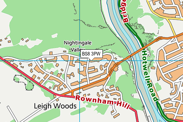 BS8 3PW map - OS VectorMap District (Ordnance Survey) BS8 3PW map - OS VectorMap District (Ordnance Survey)