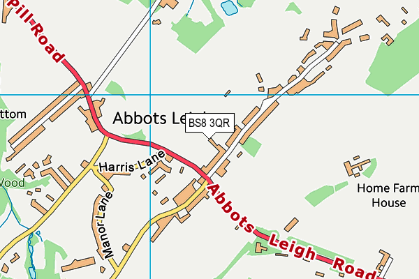 BS8 3QR map - OS VectorMap District (Ordnance Survey) BS8 3QR map - OS VectorMap District (Ordnance Survey)