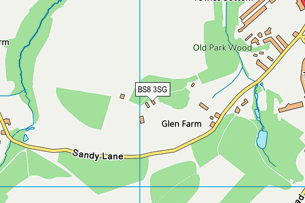 BS8 3SG map - OS VectorMap District (Ordnance Survey) BS8 3SG map - OS VectorMap District (Ordnance Survey)