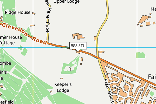 BS8 3TU map - OS VectorMap District (Ordnance Survey) BS8 3TU map - OS VectorMap District (Ordnance Survey)