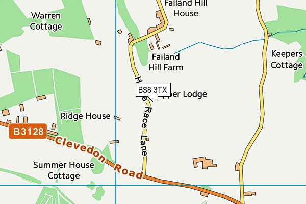 BS8 3TX map - OS VectorMap District (Ordnance Survey) BS8 3TX map - OS VectorMap District (Ordnance Survey)
