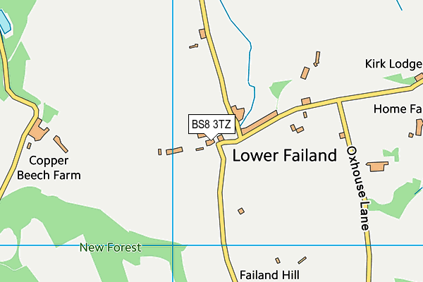 BS8 3TZ map - OS VectorMap District (Ordnance Survey) BS8 3TZ map - OS VectorMap District (Ordnance Survey)