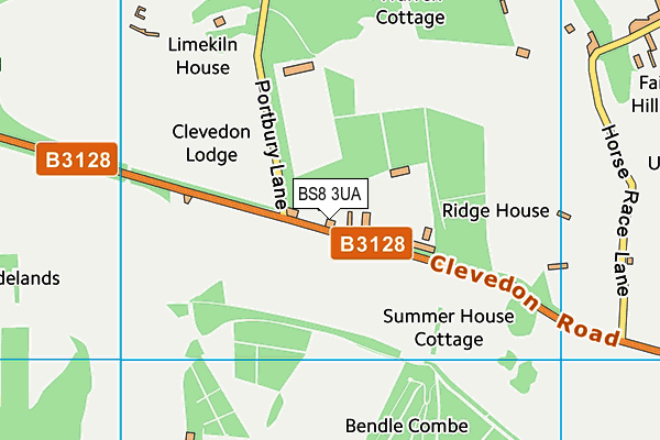 BS8 3UA map - OS VectorMap District (Ordnance Survey) BS8 3UA map - OS VectorMap District (Ordnance Survey)
