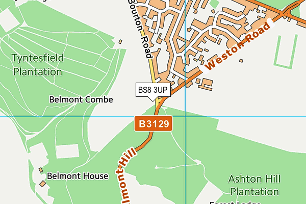 BS8 3UP map - OS VectorMap District (Ordnance Survey) BS8 3UP map - OS VectorMap District (Ordnance Survey)