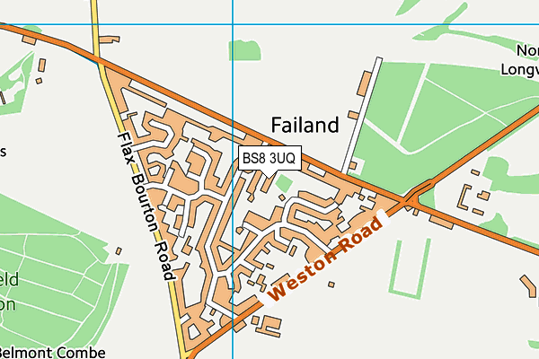 BS8 3UQ map - OS VectorMap District (Ordnance Survey) BS8 3UQ map - OS VectorMap District (Ordnance Survey)